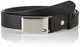 Tommy Hilfiger Herren TH PLAQUE BELT 3.5 ADJ Gürtel, Schwarz (Black 002), 105 cm
