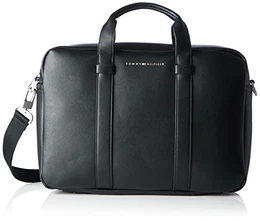 Herren TH CITY Laptop Tasche Schwarz (Black)