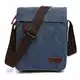 Outreo Schultertasche Vintage Umhängetasche Herren Messenger Taschen Canvas Kuriertasche für Tablet Retro Reisetasche Schule Aktentasche