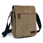 Outreo Schultertasche Umhängetasche Herren Messenger Tasche Braun