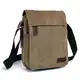 Outreo Schultertasche Vintage Umhängetasche Herren Messenger Taschen Canvas Kuriertasche für Tablet Retro Reisetasche Schule Aktentasche