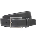 LINDENMANN Gürtel Herren Ledergürtel mittelbraun/marine/grau