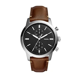 Townsman Chronograph Dunkelbraun Leder Herren-Uhr FS5280