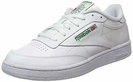 Herren Club C 85 Sneakers, Weiß (Intense-White / Green), 42.5 EU