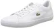 Lacoste Herren Lerond BL 1 CAM Sneaker, Weiß (White), 43 EU