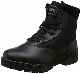 Unisex Mid Arbeitsstiefel, Schwarz (Black), 43 EU