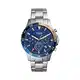 Fossil Herrenuhr Metallband analog Quarzwerk Metallband CH3059