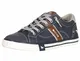 MUSTANG Herren 4072-301 Sneaker, Blau (800 dunkelblau), 43 EU