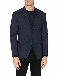 ESPRIT Herren Premium 037EO2G020 Anzugjacke, Blau (Navy 400), 48