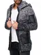 Red Bridge Herren Strickjacke Strickpullover Grobstrick Sweatshirt Kapuzenpullover Oversize (Anthrazit, S)