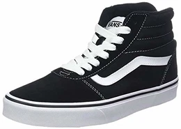 Herren Ward Hi Sneaker, Schwarz ((Suede/Canvas) Black/White C4R), 43 EU