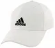 adidas Herren Rucker Stretch Fit Cap, Herren, Weiß/Schwarz, Small-Medium