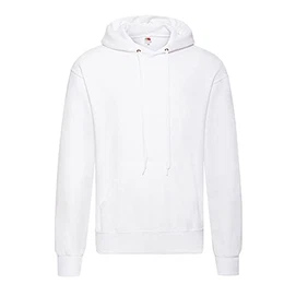 Hooded Sweat Weiß - M