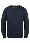 !Solid Benn O-Neck Herren Sweatshirt Pullover Pulli Mit Rundhalsausschnitt Blau (1991)
