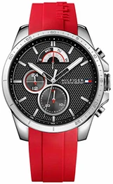 Herren Analog Quarz Uhr mit Silikon Armband 1791351