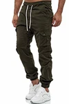 Tazzio Herren Cargo Chino Regular Fit Jogger Hose 16610 16610