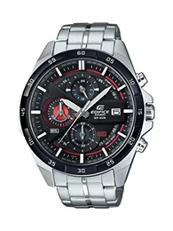 Edifice Herren Massives Edelstahlgehäuse und Edelstahlarmband Uhrenarmband EFR-556DB-1AVUEF