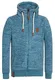 Naketano Herren Kapuzenjacke Der Gedudelte V Kapuzenjacke- Gr. XL, Grey Melange