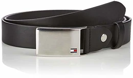 Herren TH Plaque Belt 3.5 ADJ Gürtel, Schwarz, 100 cm