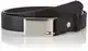Tommy Hilfiger Herren TH Plaque Belt 3.5 ADJ Gürtel, Schwarz, 90 cm