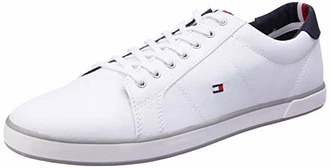 Tommy Hilfiger Herren Sneaker Harlow (H2285arlow_1d) Weiß/Marine/Grau