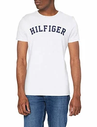 Herren T-Shirt SS Tee Logo, Weiß (White 100), Medium
