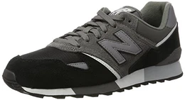 , Unisex-Erwachsene Sneaker, Grau (Grey/black), 42 EU (8 UK)