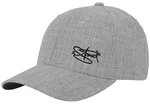 2Stoned Flexfit Cap Wooly Combed Heather Grau