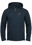 Indicode Softshelljacke IDJonas mit abnehmbarer Kapuze Navy (400)