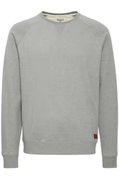 Blend BHAlex Herren Sweatshirt Pullover Pulli mit Rundhalsausschnitt, Größe:M, Farbe:Zink Mix (70815)