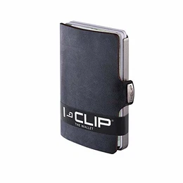 Original Silver Soft Touch Black, Geldbörse, Kartenetui, Wallet