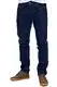 Reslad Jeans-Herren Slim Fit Basic Style Stretch-Denim Jeans-Hose RS-2063 Dunkelblau W32 / L30