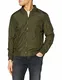 Urban Classics TB1258 Light Bomber Bomberjacke, Grün (darkolive 551), Gr. Medium