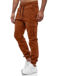 Cargohose Herren Cargo Hose Jogger Chino Regular Fit Jeans 16610