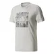 adidas Herren ID Flash T-Shirt, Medium Grey Heather/Black, M