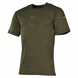 BW Tropenhemd mit Klett und Hoheitsabzeichen (Oliv, 6)