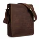 Kattee Vintage Büffelleder Flapover Laptoptasche Messenger Schultertasche