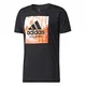 adidas Herren Freelift Logo T-Shirt, Black, M