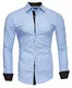 Kayhan Herren Hemd, TwoFace Hellblau M