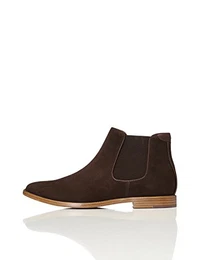 find. Albert Suede-Look Chelsea Boots, Braun (Chocolate), 43 EU