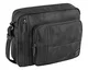 camel active, Messenger Bag, Herren, Umhängetasche, Arbeitstasche, Business Tasche, Schultertasche, Laos, Schwarz