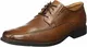 Clarks Herren Tilden Walk Derbys, Braun (Dark Tan Leather), 44 EU