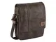 camel active, Schultertasche, Herren, Umhängetasche, Schultertasche, Arbeitstasche, Businesstasche, Laos, Braun