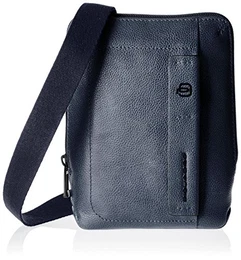 Piquadro Ca3084p15s, Herren Schultertasche, blau - blau - Größe: 5x23x18 cm (W x H x L)