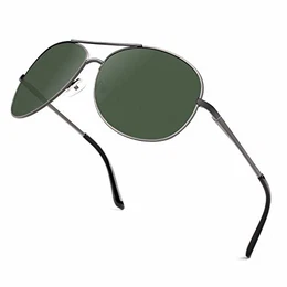 Sonnenbrille Polarisiert Piloten Sonnenbrille Pilot Flieger Pilotenbrille Herren MOZ3