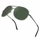 GQUEEN Sonnenbrille Polarisiert Piloten Sonnenbrille Pilot Flieger Pilotenbrille Herren MOZ3