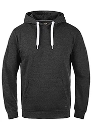 !Solid Olli Herren Kapuzenpullover Hoodie Pullover Mit Kapuze Und Fleece-Innenseite, Größe:M, Farbe:Dark Grey Melange (8288)