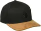 Volcom Herren Full Stone Hthr Xfit Schwarz Cap-Flexfit, Mud, S/M