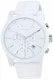 Armani Exchange Unisex Chronograph Quarz Uhr mit Silikon Armband AX1325