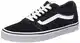 Vans Herren Ward Sneaker Ward Trainers, (SUEDE/CANVAS) BLACK/WHITE, 41 EU